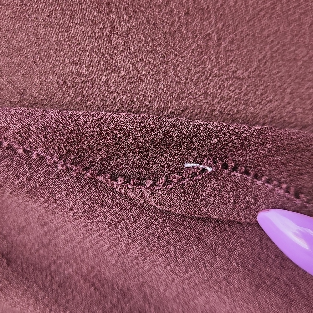 Babaton Silk Purple Blouse - Picture 7 of 13